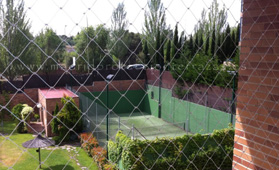 Mallas seguridad para terrazas