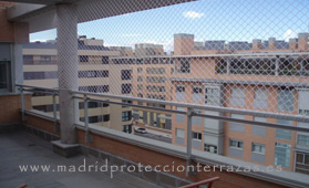 Protecciones Terrazas - Mallas transparentes gatos